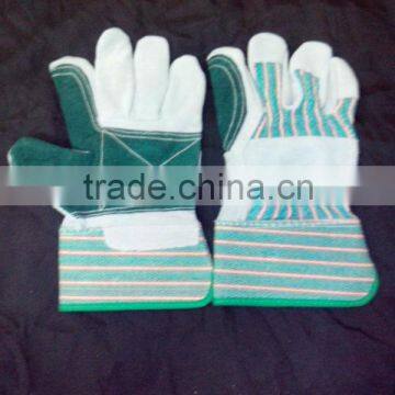 Split Cow Leather Gloves/Leather gloves/cow leather working gloves/