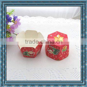 Hot Sale Hexagon Shape High Temperature Cake Cup,bread Cup photo-2