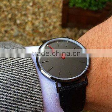 2016 Latest Top Fashion High Quality Casual Genuine Leather Stainless Steel Watches Men With Water Resistant Quality Choice photo-5