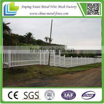 Palisade Fence available in a flat and square picket