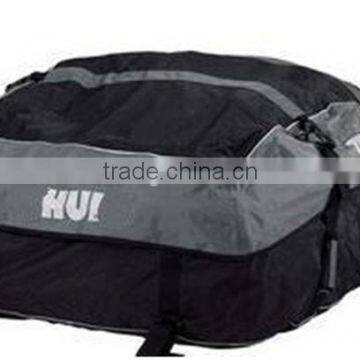 600D waterproof car carrier bag top bag for camping trip