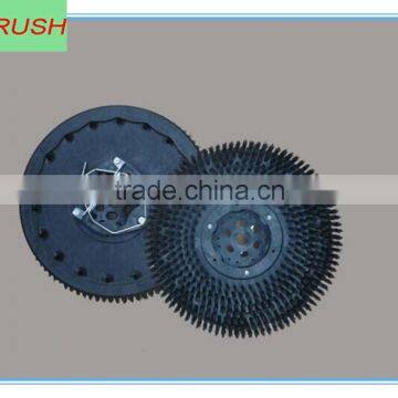 Disc abrasive brush