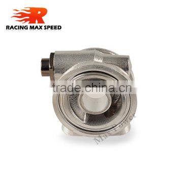 Hi Flow AN8 Oil Filter Adapter Thermostat Aluminium Oil Filter Adapter photo-3