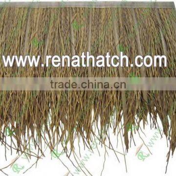 Fire retardant synthetic thatch roof, gazebo