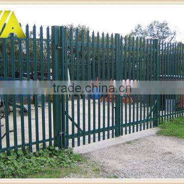 palisade green-016 durable competitive price palisade fence gate