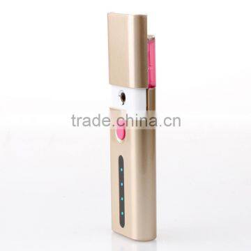 Newest Summer portable Nano power facial mist sprayer with free Powerbank