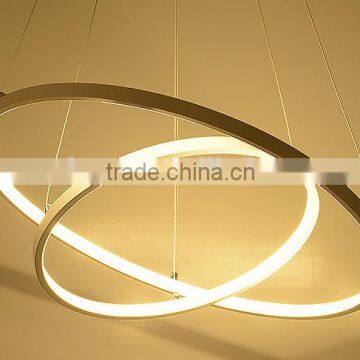 Modern Hanging Circle LED Pendant Light