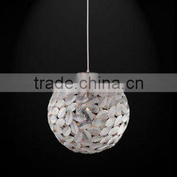 2013 modern aluminum silver pendant light