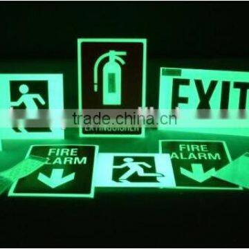 Printable Glow in Dark Tape Luminous Vinyl Exit Sign