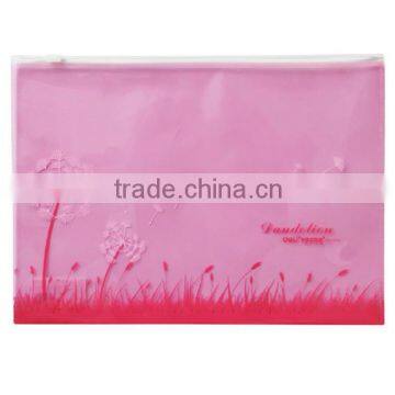 A4 document zipper bag PP bag file bag