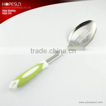 Best sell stainless steel slotted spoon for modern kitchen designs                        
                                                                                Supplier's Choice