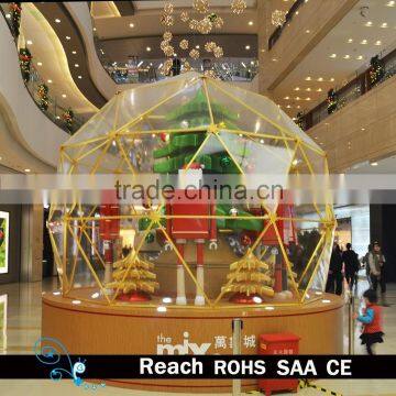 Shopping mall atrium & indoor glass fiber reinforced plastic christmas decoration