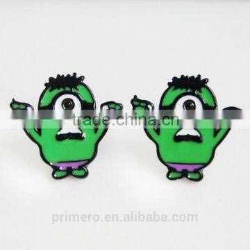 Cartoon Despicable Me Earrings Piercing Ear Stud Batman SpiderMan Iron Man photo-6