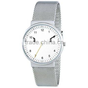 Newest Watch Design Stainless Steel Case Mesh Stainless Steel Band Small Watch Case Design photo-3