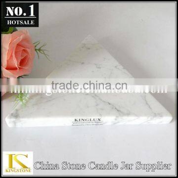 [FACTORY DIRECT] Marble Cheese Server Tray With Handle Natural Stone Cheese Board photo-2