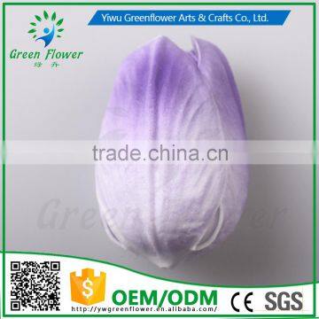 2016 Wholesale MulticolorLuxury Latex PU Artificial Flowers Paris Tulip Head Real Touch Bouquet Wedding Bridal Decor photo-5