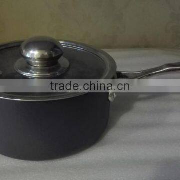 Forged/Hard Anodized Type Aluminum Nonstick Casserole Stock Pot Saucepan Milk Pot Kitchenwares photo-2