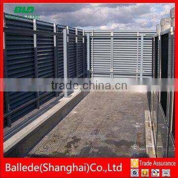 Custom Aluminum Exterior Fixed Louver Fencing photo-2