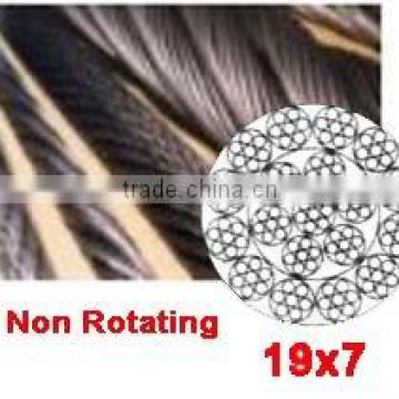 No-rotating steel wire rope manufacturer