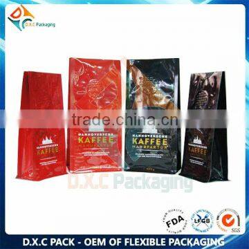 250gm 500gm Custom Aluminum Foil Coffee Bags with Zipper