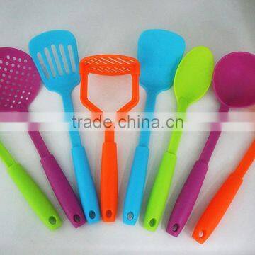 Passed FDA/LFGB Silicone Nylon Cookware Set, Cook Kitchen Set