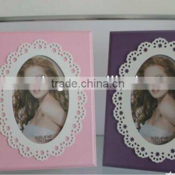 2014 Fashionable designed MDF photo frame 4"*6"