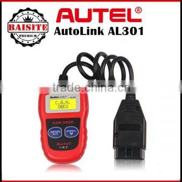 2016 Hot Selling Autel AutoLink AL301 OBDII/CAN Code Reader Clear DTCs Easiest-To-Sse Tool with high quality