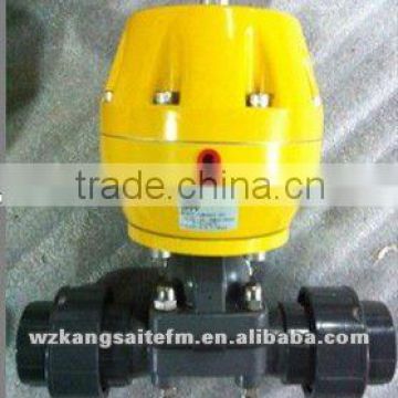 Pneumatic Plastic Diaphragm Valve, UPVC Diaphragm Valve