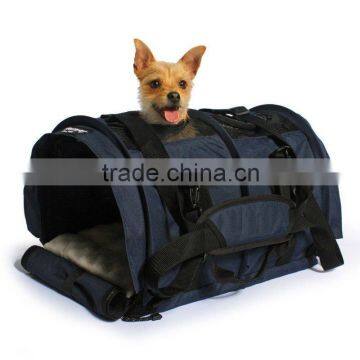 Flexible Height Pet Carriers Airline Approved Professional Tote Crate