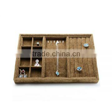 Custom Stackable Velvet Jewelry Display Tray for Ring photo-2