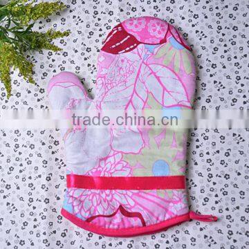 Printing cotton good heat protective oven mitt