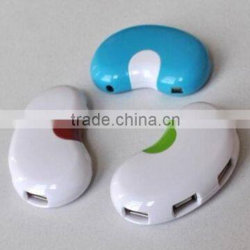 Factory Wholesales for Promotion Bean Shape Best Gift Usb2.0 4 Por Hub photo-5