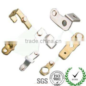 Switch Metal Parts With Bimetal Electrical Contacts