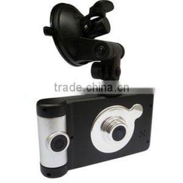 Dural camera car dvr block box with GPS and google Map