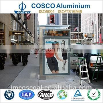 Aluminium led lightbox for advertisement