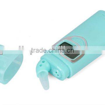 wine alcohol tester, digital breathalyzer with keychain and mouthpiece