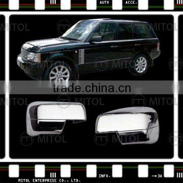 For LAND ROVER RANGE ROVER Chrome Door Mirror Cover Rim Frame