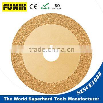 180 mm (7'') Metal Cutting Vacuum Brazed Diamond Saw Blade