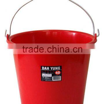 Plastic household water bucket- 6 sizes