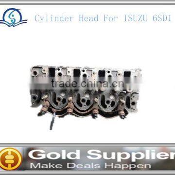 Brand New cylinder head for ISUZU 6SD1 with high quality and most competitive price.