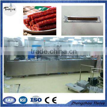 Packing different size food film shrink wrapping machine