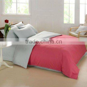 100 cotton solid color complete bed bedding set *NICE*