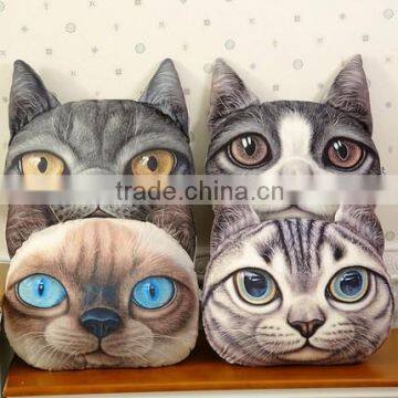 Alibaba soft 3d cartoon animal sex kids pillow/3d pillow/3d Cushion