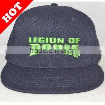 100% cotton 3D embroidery baseball cap with OEM logo