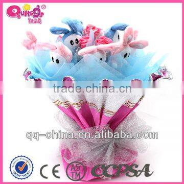 rabbit family toys plush toy bouquet