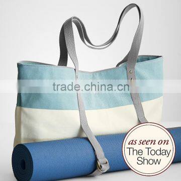 beach bag with mat holder