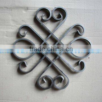 steel scrolls for fence panels