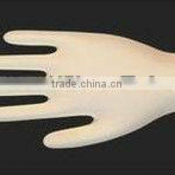 disposable AQL1.5 Malaysia powdered latex examination gloves