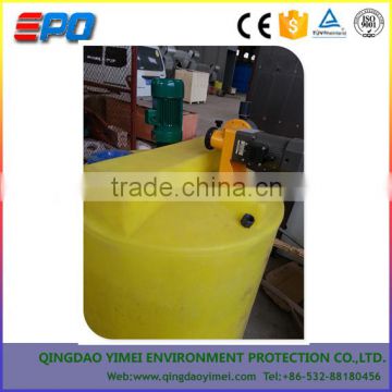 rotational molding industrial PE tank mixing dosing tank