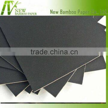 Dongguan high quality supplier of black cardboard paper